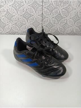 Adidas Soccer Youth Cleats Size 12  Black & Blue Sports